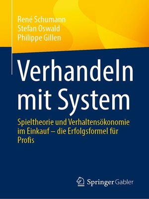 cover image of Verhandeln mit System